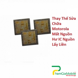 Thay Thế Sửa Chữa Motorola Moto Z3 Play Mất Nguồn Hư IC Nguồn Lấy Liền